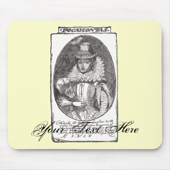 Pocahontas Mousepad Musmatta (Framsidan)