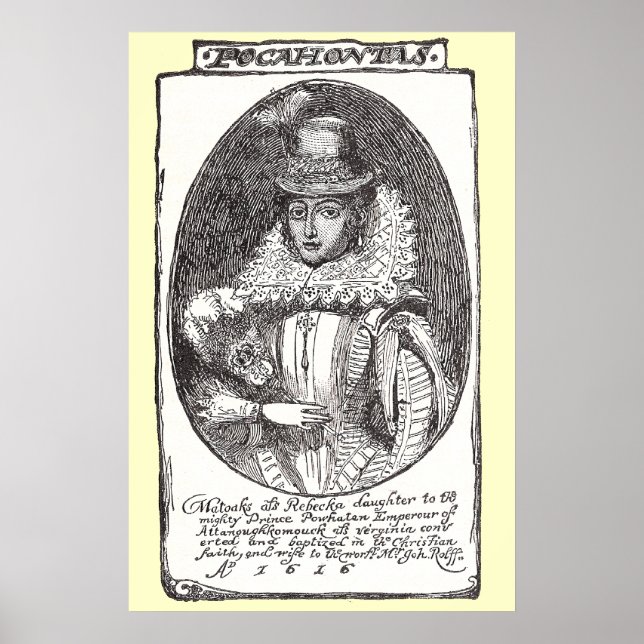 Pocahontas Poster utskrift (Framsidan)