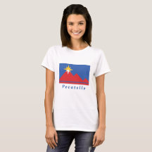 Pocatello Idaho City Flagga Women's T-Shirt