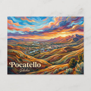 Pocatello USA Vykort