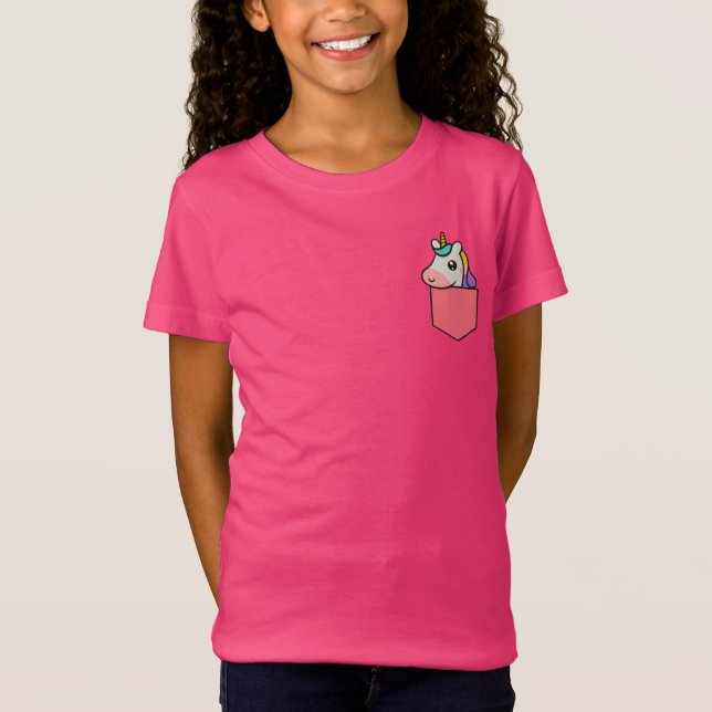 Poche licorne  t shirt (Framsida)