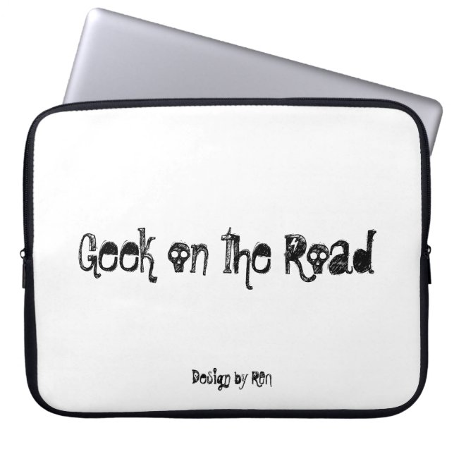 Pochette en néoprène pour laptop "Geek" by REN Fodral (Framsidan)