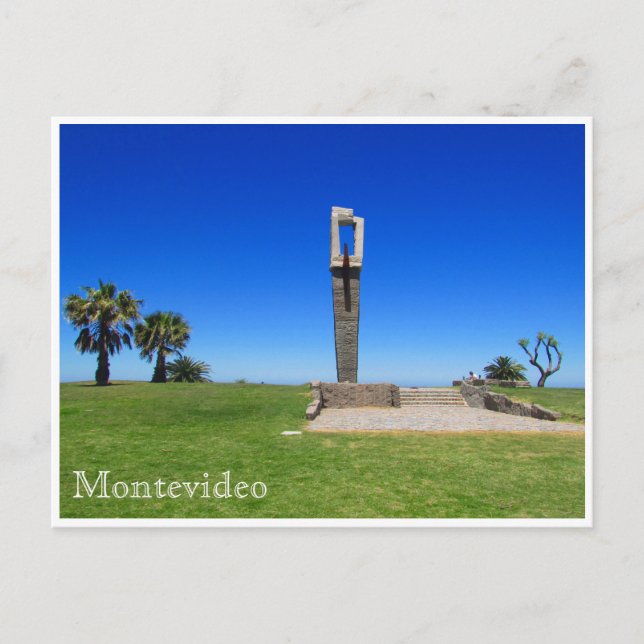 pocitos rambla monument vykort (Framsida)