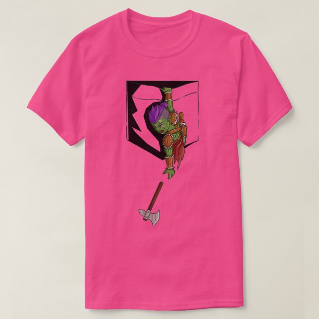 Pocket Barbarian T Shirt (Design framsida)