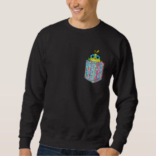 Pocket Bird Graphic Tees & Coola Design Lång Ärmad Tröja