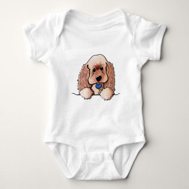 Pocket Cocker T-shirt (Framsida)