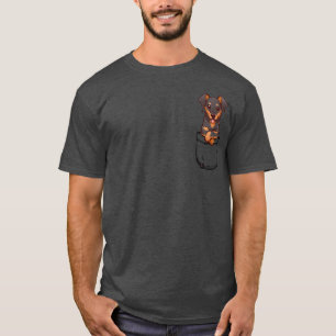 Pocket Cute Dobermann Hund T Shirt