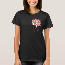 Pocket Cute Kitsune Fox T Shirt