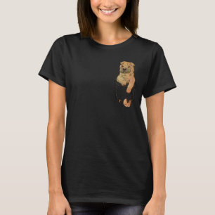 Pocket Cute Shar Pei Puppy Hund T Shirt