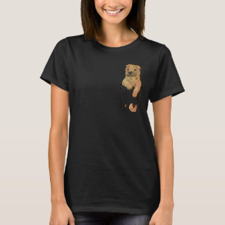 Pocket Cute Shar Pei Puppy Hund T Shirt