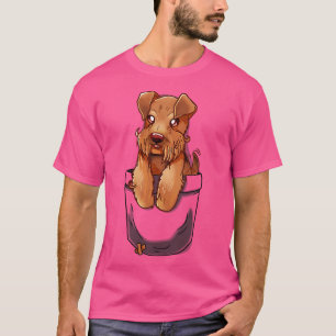 Pocket Cute Welsh Terrier Hund T Shirt