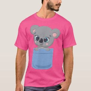 Pocket Cuties - Koala Bear - Pocket Pets - Kawaii T Shirt