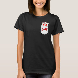 Pocket Ess Poker Card & Poker Player Gambling T Shirt