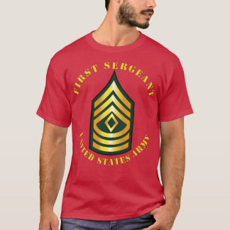 POCKET First Sergeant 1SG T Shirt