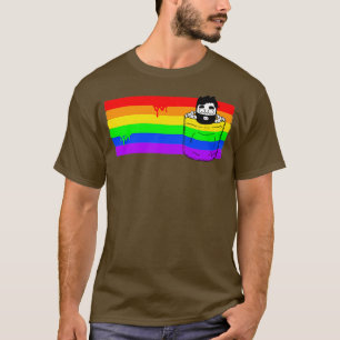 Pocket Gay pride T Shirt