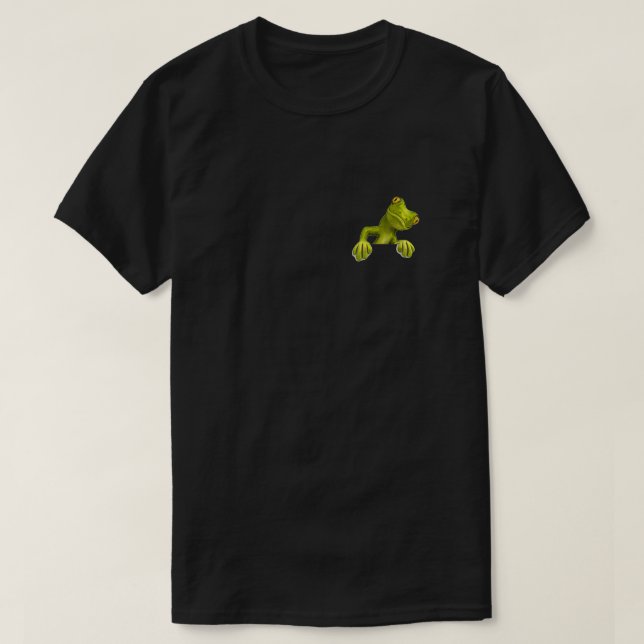 Pocket Gecko T Shirt (Design framsida)