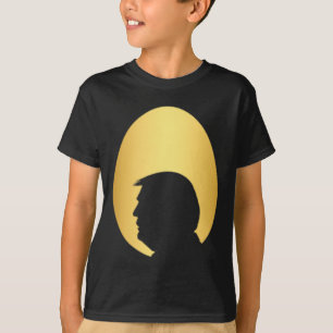 Pocket Golden Egg Hunt Trump 45 47 Silhouette Happ T Shirt