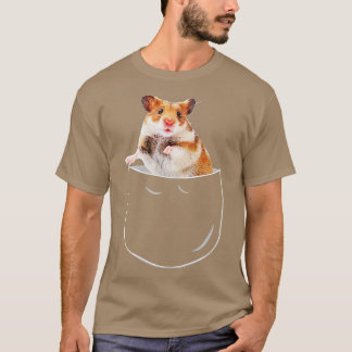 Pocket Hamster , en fungerande hamster i Pocket Gi T Shirt