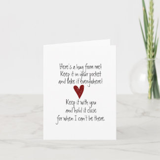 Pocket Hug Note-kort Anteckningskort