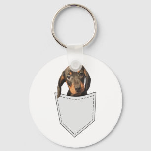 Pocket Hund Dachshund Nyckelring