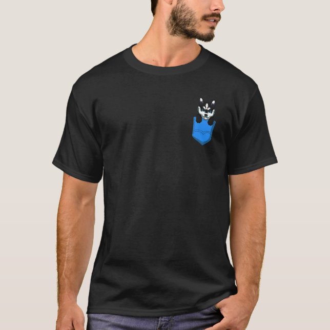 Pocket Husky T Shirt (Framsida)