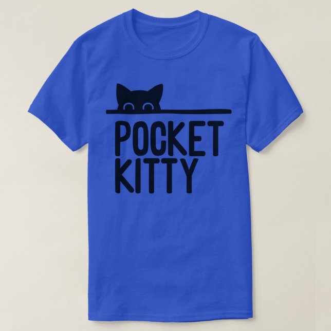 Pocket Kattunge Minimalist av Tobe Fonseca T Shirt (Design framsida)