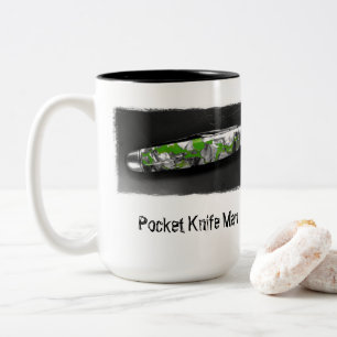 Pocket Knivar Man Två-Tonad Mugg