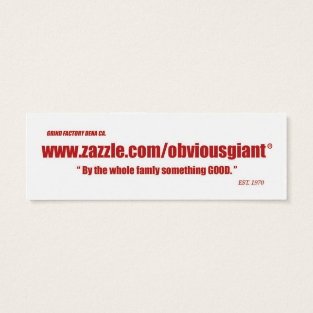 POCKET-KORT LITET VISITKORT (Baksidan)