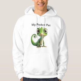 Pocket Lizard Buddy - Cute Reptile Kids T-Shirt Hoodie