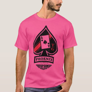 Pocket-Logotyp för övre Gun Maverick Phoenix-anrop T Shirt