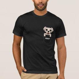Pocket Maltese puppy söt hund T Shirt