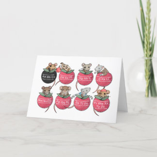 Pocket Mice, Back to school Helgkort