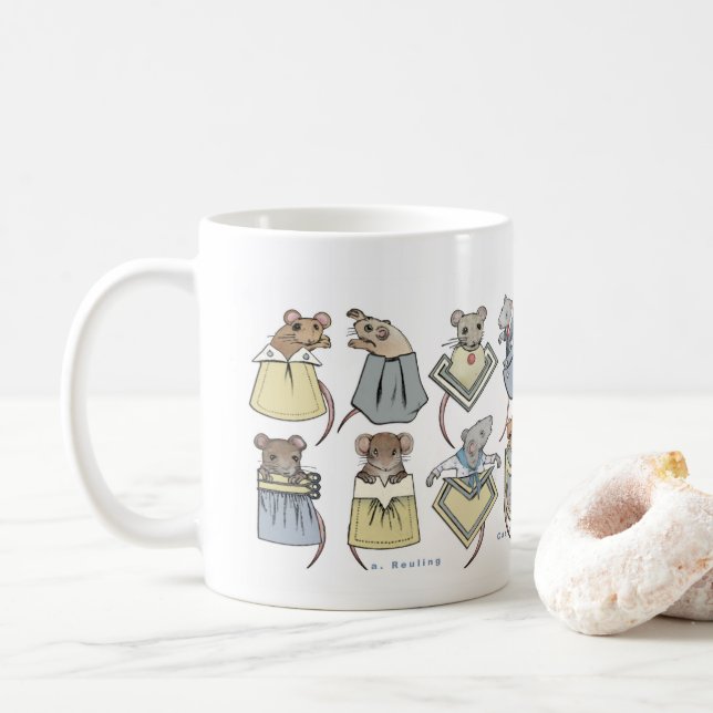 Pocket Mice Kaffemugg (Med munk)