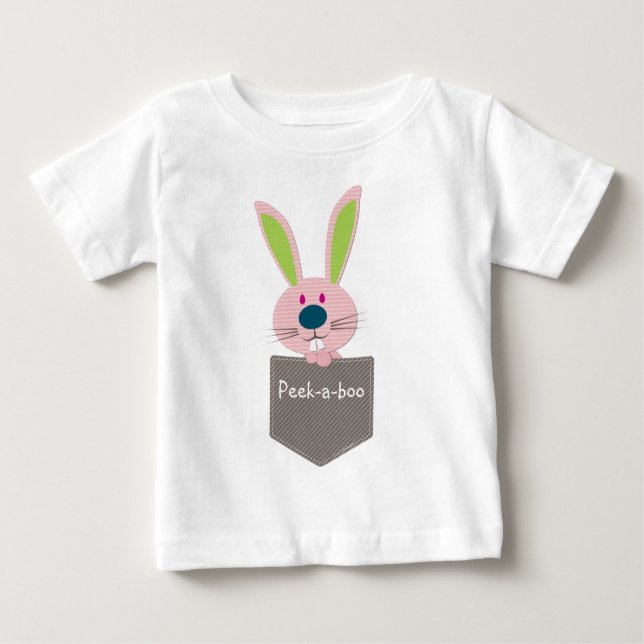 POCKET PALS: Bunny Rabbit 1 T-shirt (Framsida)