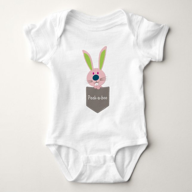 POCKET PALS: Bunny Rabbit 1 T-shirt (Framsida)