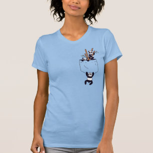 Pocket Pandas T Shirt