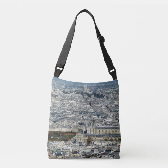 Pocket Paris-krockkudde Axelväska (Framsida)