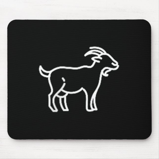 Pocket Patch Badge Apparel Co. Goat Animal Bad Musmatta (Framsidan)
