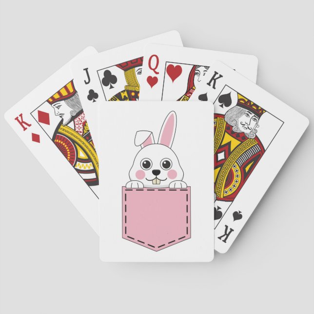 Pocket Pet Bunny Casinokort (Baksidan)