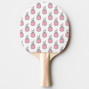 Pocket Pet Bunny Mönster Pingisracket