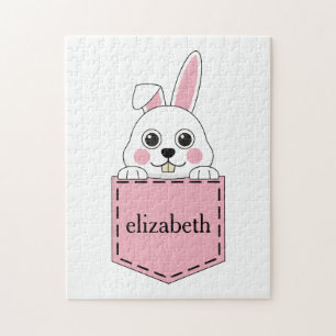 Pocket Pet Bunny Personalize Pussel