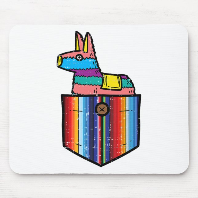 Pocket Pinata Serape Cinco De Mayo Mexican Fiesta Musmatta (Framsidan)
