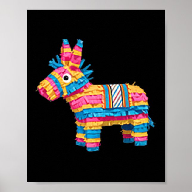 Pocket Pinata Serape Cinco De Mayo Mexican Fiesta Poster (Framsidan)