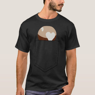 Pocket Planets Pluto (svart) T Shirt