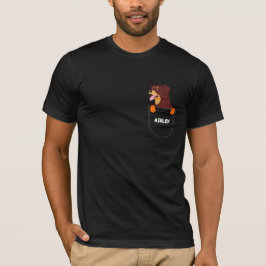 Pocket Rottweiler puppy söt hund T Shirt