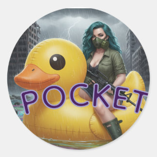 POCKET  RUNT KLISTERMÄRKE