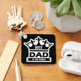 Pocket-Sized Praise – Best Dad Ever Keychain Nyckelring