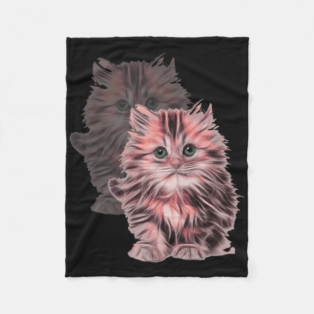 Pocket Skeleton Rockhand Halloween Coola Music Ste Fleecefilt (Framsidan)