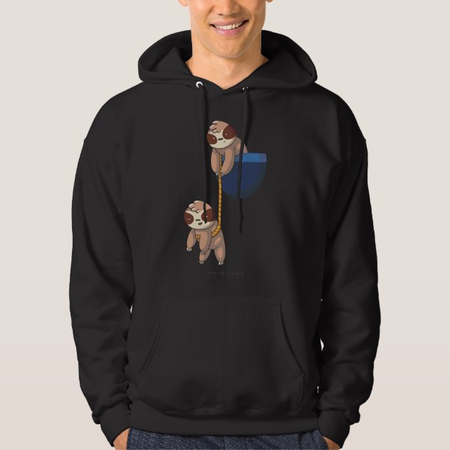 Pocket Sloths Hoodie (Framsida)