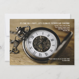 Pocket Watch-inbjudan Inbjudningar